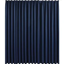 Rideau occultant - vidaXL - 290x245 cm - Bleu - Polyester - Lavable en machine