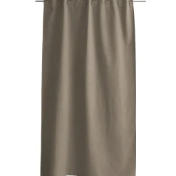 Rideau occultant aspect chambray (140x240 cm - Taupe)
