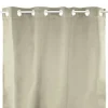 Rideau occultant beige 140x250