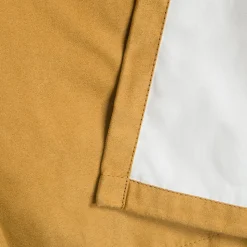 Rideau occultant en suédine à œillets Komod jaune moutarde L.260 x l.140cm GoodHome