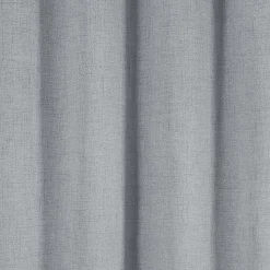 Rideau occultant et thermique chiné (140x260 cm - Gris clair)
