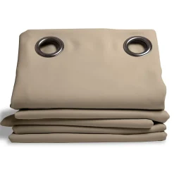 Rideau Occultant Oeillets Beige MC15 140 x 260 (LxH)