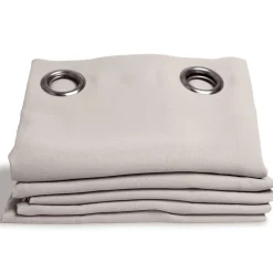 Rideau occultant Oeillets Gris MC17 140 x 260 (LxH)
