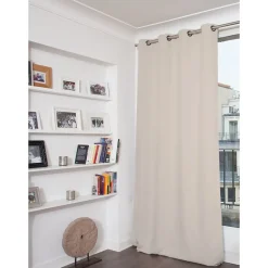 Rideau occultant Oeillets Gris MC17 140 x 260 (LxH)
