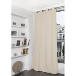 Rideau Occultant Oeillets Beige MC634 140 x 260 (LxH)