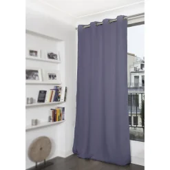 Rideau Occultant Oeillets Bleu MC453 140 x 260 (LxH)