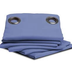 Rideau Occultant Oeillets Bleu MC666 140 x 180 (LxH)