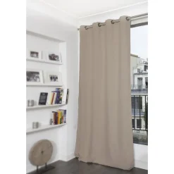 Rideau Occultant Oeillets Gris MC740 140 x 350 (LxH)
