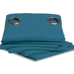 Rideau Occultant Oeillets Bleu MC56 140 x 260 (LxH)