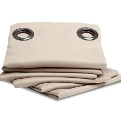 Rideau Occultant Oeillets Beige MC634 140 x 180 (LxH)