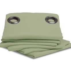 Rideau Occultant Oeillets Vert MC540 140 x 260 (LxH)