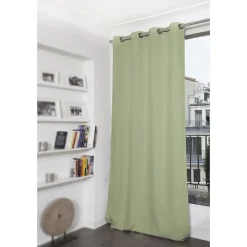 Rideau Occultant Oeillets Vert MC540 140 x 260 (LxH)