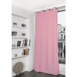 Rideau Occultant Oeillets Rose MC53 140 x 260 (LxH)