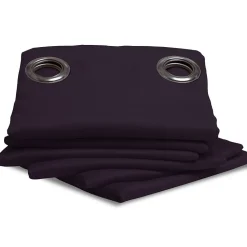 Rideau Occultant Oeillets Violet MC333 140 x 260 (LxH)
