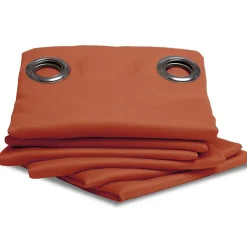Rideau Occultant Oeillets Orange MC374 140 x 260 (LxH)
