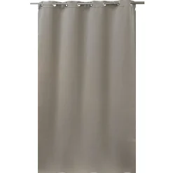 Rideau occultant phonique Louca L.240 x l.140 cm beige