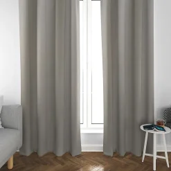 Rideau occultant phonique Louca L.240 x l.140 cm beige