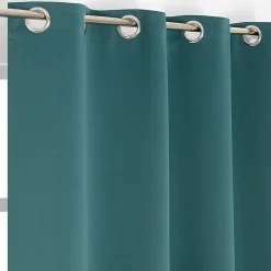 Rideau occultant Sky L.240 x L.135 cm gris pétrole JBY Creation