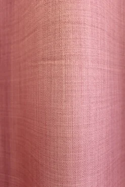 Rideau occultant thermique Tundra Ornami orange terracotta l.140 x h.240 cm