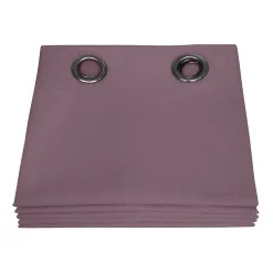 Rideau Occultant Total Oeillets Violet MC407 135 x 250 (LxH)