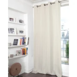 Rideau Occultant Total Oeillets Beige MC632 130 x 260 (LxH)
