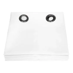 Rideau Occultant Total Oeillets Blanc MC720 135 x 250 (LxH)