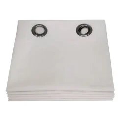 Rideau Occultant Total Oeillets Gris MC17 135 x 250 (LxH)