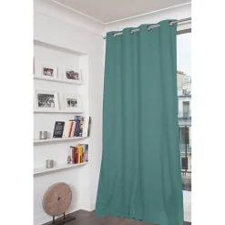 Rideau Occultant Total Oeillets Bleu MC8826 135 x 250 (LxH)