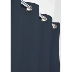 Rideau Occultant Total Oeillets Bleu MC12 135 x 250 (LxH)