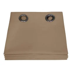 Rideau Occultant Total Oeillets Beige MC8220 135 x 250 (LxH)