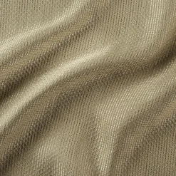Rideau phonique coton et chanvre tressage naturel (140x240 cm - Vert)