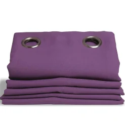 Rideau phonique Oeillet - Violet MC119 140 x 260 (LxH) MOONDREAM