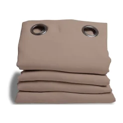 Rideau phonique Oeillets - Beige MC8220 140 x 260 (LxH) MOONDREAM