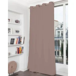 Rideau phonique Oeillets - Beige MC8220 140 x 260 (LxH) MOONDREAM