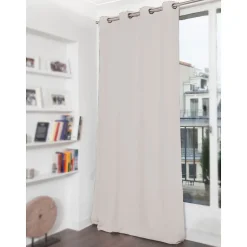 Rideau phonique Oeillets - Gris MC17 140 x 180 (LxH) MOONDREAM