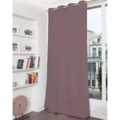Rideau phonique Oeillets - Gris MC7305 140 x 260 (LxH) MOONDREAM