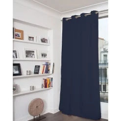 Rideau phonique Oeillets - Bleu MC412 140 x 260 (LxH) MOONDREAM