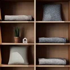 Rideau tamisant à œillets effet jacquard Jind beige H.260 x l.140cm GoodHome