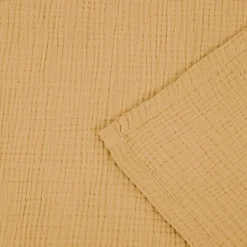Rideau tamisant à œillets effet gaz de coton Jalna marron camel H.260 x l.140cm GoodHome