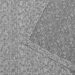 Rideau tamisant à œillets effet jacquard Jind gris clair H.260 x l.140cm GoodHome