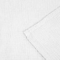 Rideau tamisant à œillets effet gaz de coton Jalna blanc H.260 x l.140cm GoodHome