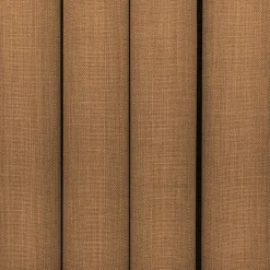 Rideau tamisant à œillets effet tissé Novan marron camel H.260 x l.140cm GoodHome
