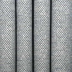 Rideau tamisant à œillets effet jacquard Dosa bleu H.260 x l.140cm GoodHome