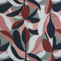 Rideau tamisant à œillets effet jacquard Solana feuillage multicouleurs H.260 x l.140cm GoodHome