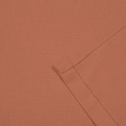 Rideau tamisant à œillets Hiva coton terracotta H.260 x l.140cm GoodHome