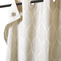 Rideau tamisant à œillets Mieor imprimé beige H.260 x l.140cm GoodHome