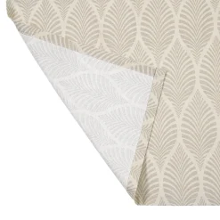 Rideau tamisant à œillets Mieor imprimé beige H.260 x l.140cm GoodHome