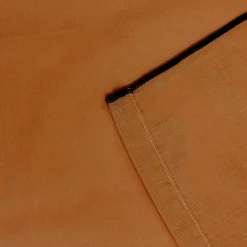 Rideau tamisant à oeillets en coton, point de bourdon Mongla terracotta H.260 x l.140cm GoodHome