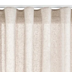 Rideau tamisant beige rideaux salon voilage elegant 300 x 300