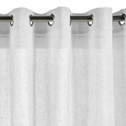 Rideau tamisant blanc rideaux salon voilage elegant 140 x 300